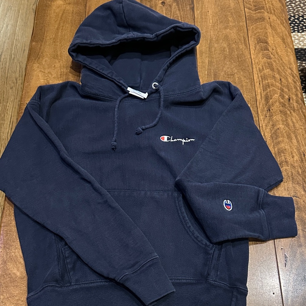 Champion Navy Men's Hoodie